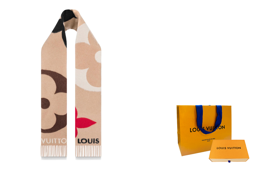 LOUIS VUITTON The Ultimate Tassel Scarf Beige M76382 圖 6