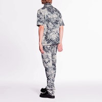 路易威登漸層染色標誌牛仔藍短袖男士襯衫 1A8HGH Purchase 路易威登漸層染色標誌牛仔藍短袖男士襯衫 1A8HGH