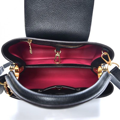 Louis Vuitton Asa Superior Capucines Taurillon PM Negro Black Lookbook Louis Vuitton Asa Superior Capucines Taurillon PM Negro Black
