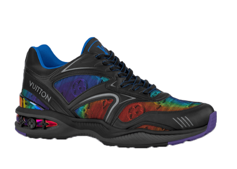 Louis Vuitton Trail 2054 Sneaker 'Black Iridescent' 1A8K10