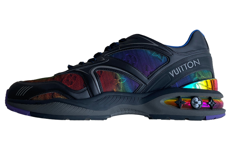 Louis Vuitton Trail 2054 Sneakers 'Black with Thermal Image' 1A8K14