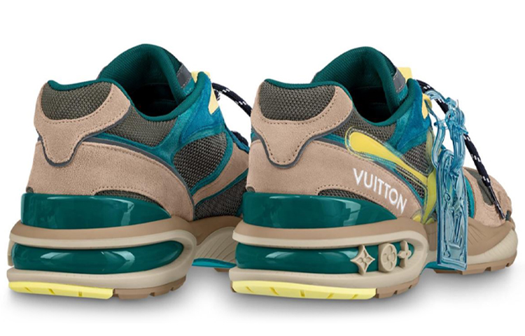 Lookbook ルイ・ヴィトン トレイルスニーカー (青紫スエード) 1A7PEB