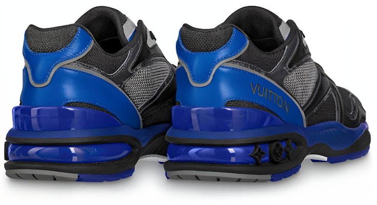 Louis Vuitton Trail Sneakers 'Black Blue' 1A7QVF Lookbook Louis Vuitton Trail Sneakers 'Black Blue' 1A7QVF