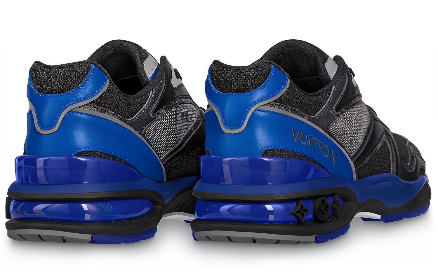Lookbook Baskets Louis Vuitton Trail ''Noir Bleu'' 1A7QVF