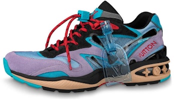 Louis Vuitton Trail Sneakers 'Purple Blue Black' 1A7P40 Louis Vuitton Trail Sneakers 'Purple Blue Black' 1A7P40