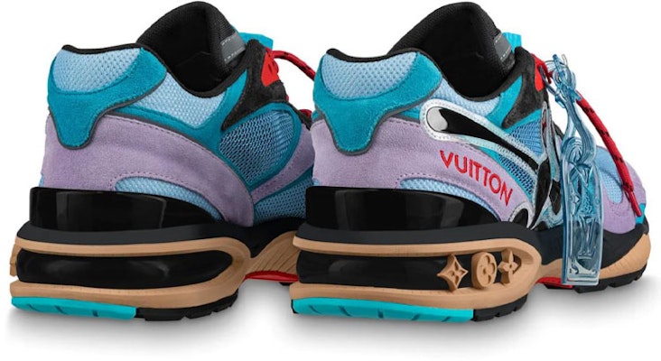 Louis Vuitton Trail Sneakers 'Purple Blue Black' 1A7P40 Shop Louis Vuitton Trail Sneakers 'Purple Blue Black' 1A7P40