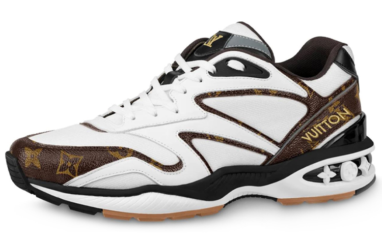 Louis Vuitton Trail Sneakers 'White with Monogram Deco' 1A810D