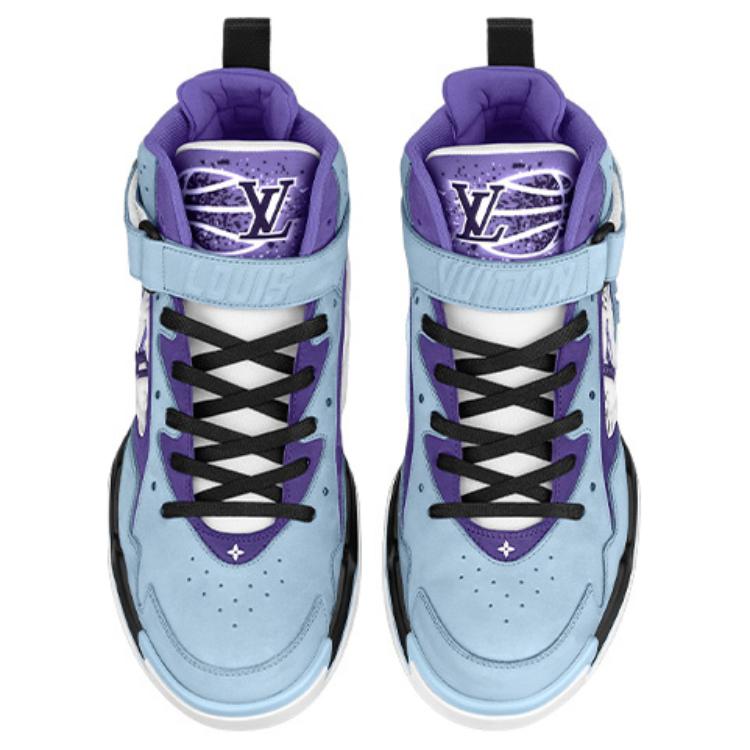 Lookbook 路易威登第二代运动鞋'蓝色' 1AAHEO