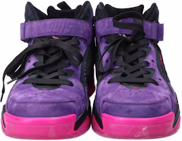 Shop LOUIS VUITTON Trainer 2 系帶 高筒 運動休閒鞋 男款 紫色