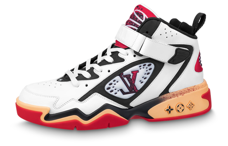 Buy Kasut Louis Vuitton Trainer 2 'Putih Merah' 1AARDU