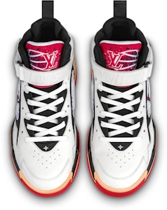 루이비통 트레이너2 스니커즈 (화이트 레드) 1AARDU Lookbook 루이비통 트레이너2 스니커즈 (화이트 레드) 1AARDU