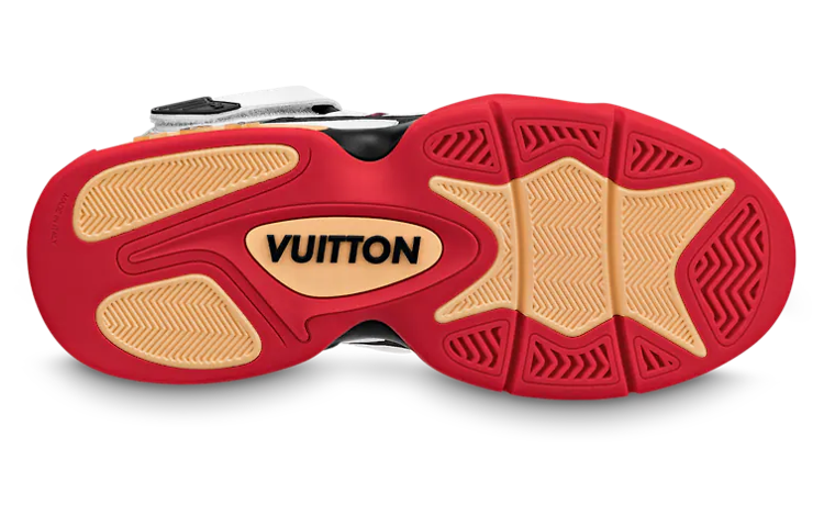 Purchase Kasut Louis Vuitton Trainer 2 'Putih Merah' 1AARDU