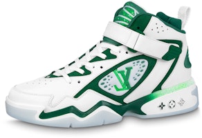 Louis Vuitton Trainer 2 Sneakers 'White Verdant Green' 1AARDA Louis Vuitton Trainer 2 Sneakers 'White Verdant Green' 1AARDA