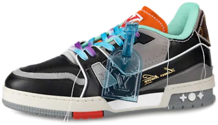 Louis Vuitton LV Trainers 'Teal Multi-color' Sepatu Multiwarna Teal. 1A8QAN Buy Louis Vuitton LV Trainers 'Teal Multi-color' Sepatu Multiwarna Teal. 1A8QAN