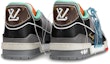 Lookbook Louis Vuitton LV Trainers 'Teal Multi-color' Sepatu Multiwarna Teal. 1A8QAN