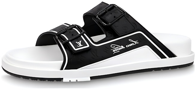 ルイ・ヴィトン ブラックコンフォートスライド 1AARUJ Buy ルイ・ヴィトン ブラックコンフォートスライド 1AARUJ
