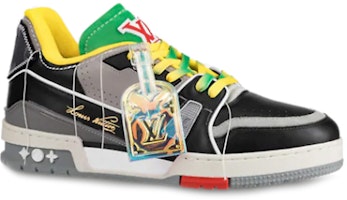 Louis Vuitton LV Trainers 'Amarillo Multicolor' 1A8QA5 Order Louis Vuitton LV Trainers 'Amarillo Multicolor' 1A8QA5