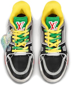 Louis Vuitton LV Trainers 'Kuning Pelbagai Warna' 1A8QA5 Lookbook Louis Vuitton LV Trainers 'Kuning Pelbagai Warna' 1A8QA5