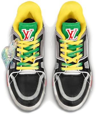 路易威登 Trainer 运动鞋 黑灰绿 Lookbook 路易威登 Trainer 运动鞋 黑灰绿