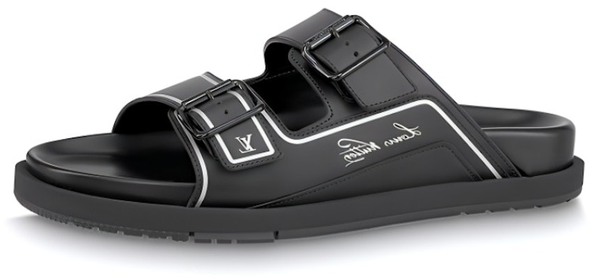 Louis Vuitton Trainer 'Sandal Kulit Hitam Hujung Terbuka' 1ABN0F Buy Louis Vuitton Trainer 'Sandal Kulit Hitam Hujung Terbuka' 1ABN0F