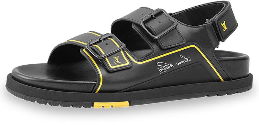 Louis Vuitton Kasut Sandal Rendah 'Buckel Hitam' 1A8ZLT Buy Louis Vuitton Kasut Sandal Rendah 'Buckel Hitam' 1A8ZLT