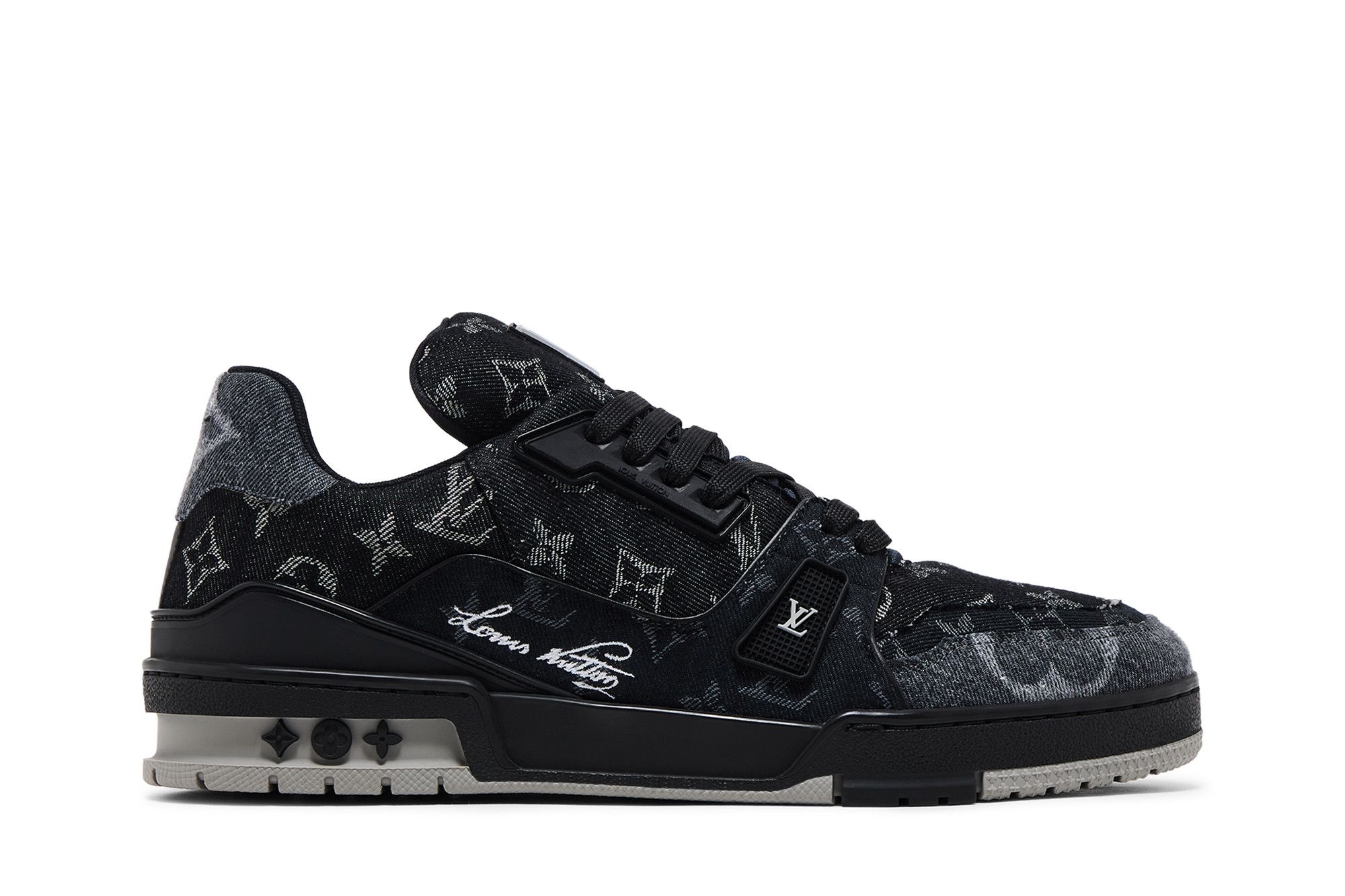 Buy Louis Vuitton Trainer 'Black Monogram Denim' 1ACFS1 - Novelship