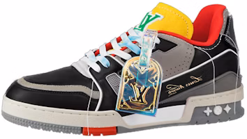 Louis Vuitton LV Trainers 'Red Multi-color' 1A8Q95 Louis Vuitton LV Trainers 'Red Multi-color' 1A8Q95