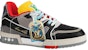 Louis Vuitton LV Trainers 'Merah Pelbagai Warna' 1A8Q95