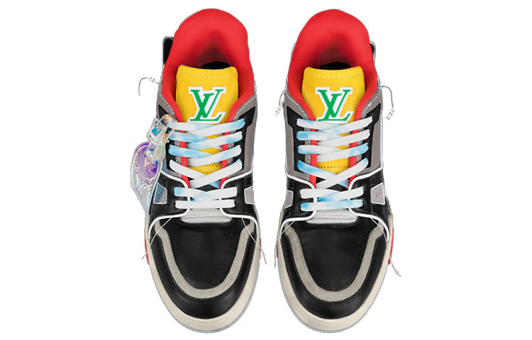 Lookbook Louis Vuitton LV Trainers 'Merah Pelbagai Warna' 1A8Q95