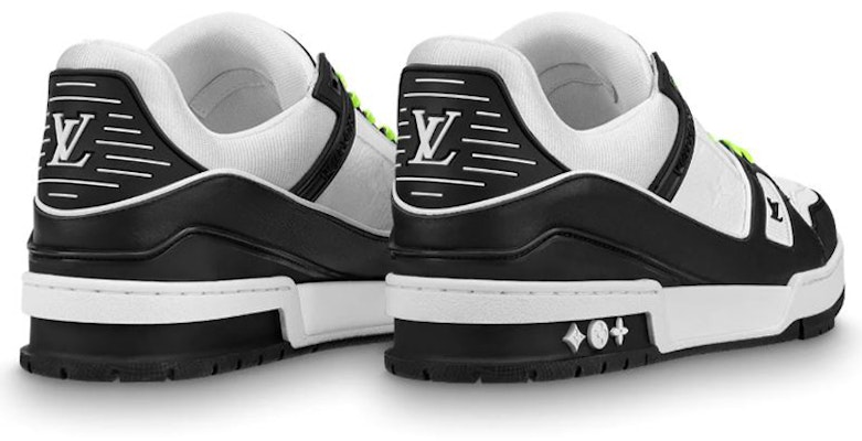 路易威登 男士牛皮籃球鞋風時尚運動板鞋 黑白 Lookbook 路易威登 男士牛皮籃球鞋風時尚運動板鞋 黑白
