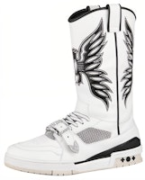 Louis Vuitton Trainer 'Hitam Putih High-Top' 1A8Q3A Buy Louis Vuitton Trainer 'Hitam Putih High-Top' 1A8Q3A