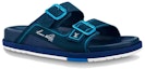 Order 路易威登訓練師耐磨時尚涼拖鞋藍色
