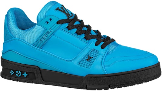 Louis Vuitton Kasut Lelaki 'Biru dengan Hitam' 1A9FJ2 Order Louis Vuitton Kasut Lelaki 'Biru dengan Hitam' 1A9FJ2