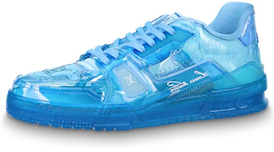 루이비통 트레이너 스니커즈 '블루 PVC' 1A8KK4 Buy 루이비통 트레이너 스니커즈 '블루 PVC' 1A8KK4