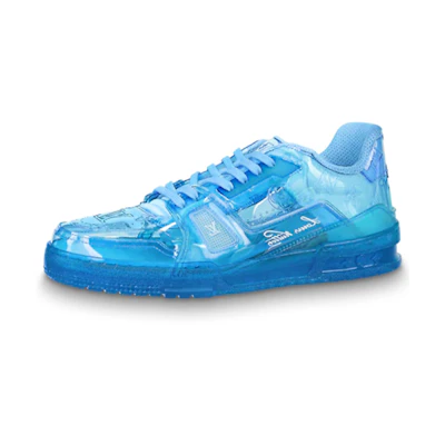 LV Trainer Sneakers 'Blue PVC'
