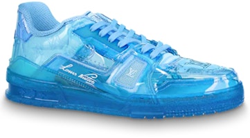 루이비통 트레이너 스니커즈 '블루 PVC' 1A8KK4 Order 루이비통 트레이너 스니커즈 '블루 PVC' 1A8KK4