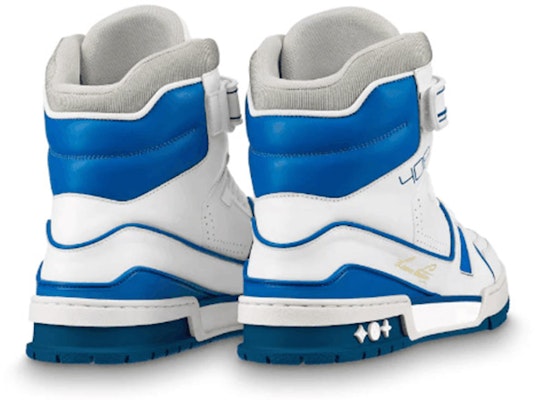 路易威登白蓝色高帮运动鞋 1A54J8 Shop 路易威登白蓝色高帮运动鞋 1A54J8