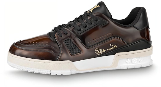 Louis Vuitton 路易威登 Trainer 透氣耐磨防滑 低筒休閒板鞋 棕黑 Buy Louis Vuitton 路易威登 Trainer 透氣耐磨防滑 低筒休閒板鞋 棕黑