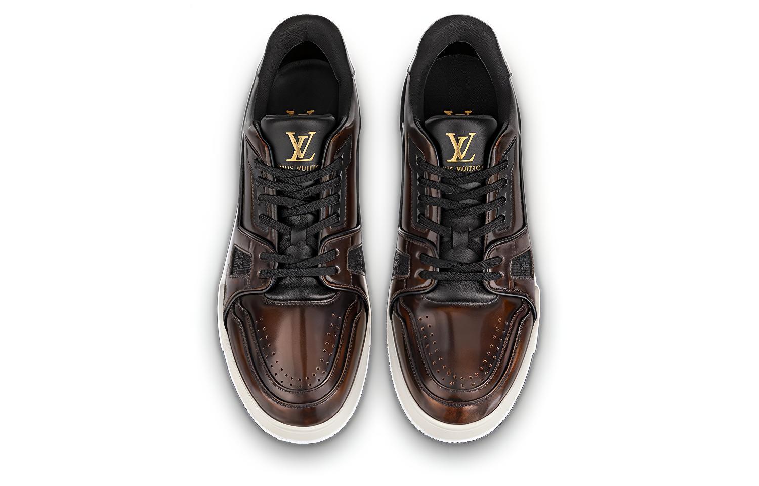 Order Louis Vuitton Trainer 'Coklat Hitam' 1A8Z48