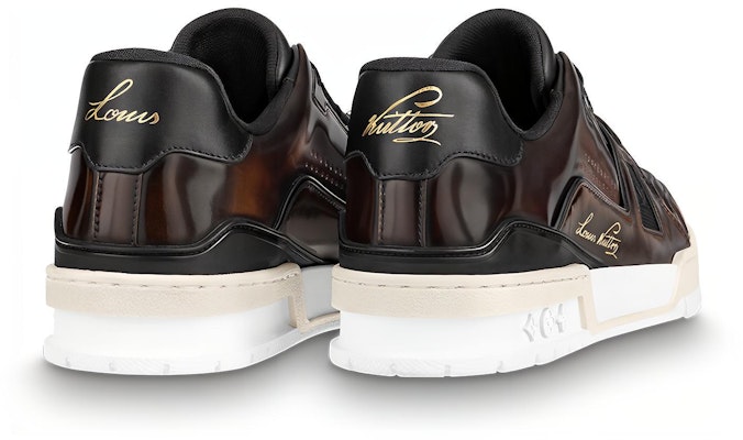 Louis Vuitton Trainer 'Coklat Hitam' 1A8Z48 Lookbook Louis Vuitton Trainer 'Coklat Hitam' 1A8Z48