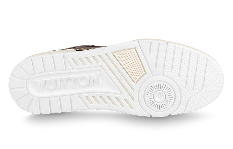 Shop Louis Vuitton Trainer 'Coklat Hitam' 1A8Z48