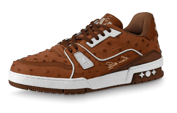 Buy 루이비통 초콜릿 브라운 트레이너 (51 characters) 1A5ES2