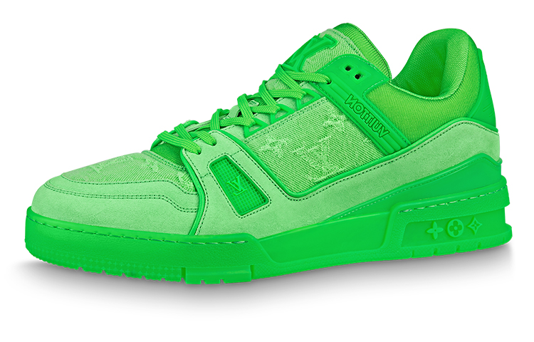 Buy Louis Vuitton Trainer 'Verde Fluorescente' 1A8KD7