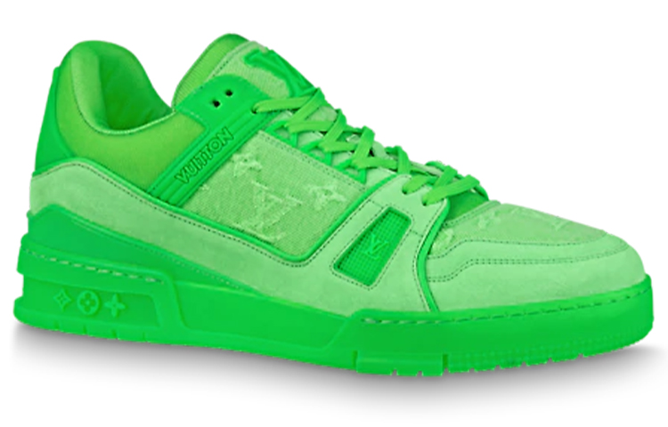 LV Trainer 'Fluorescent Green Monogram' 圖 3