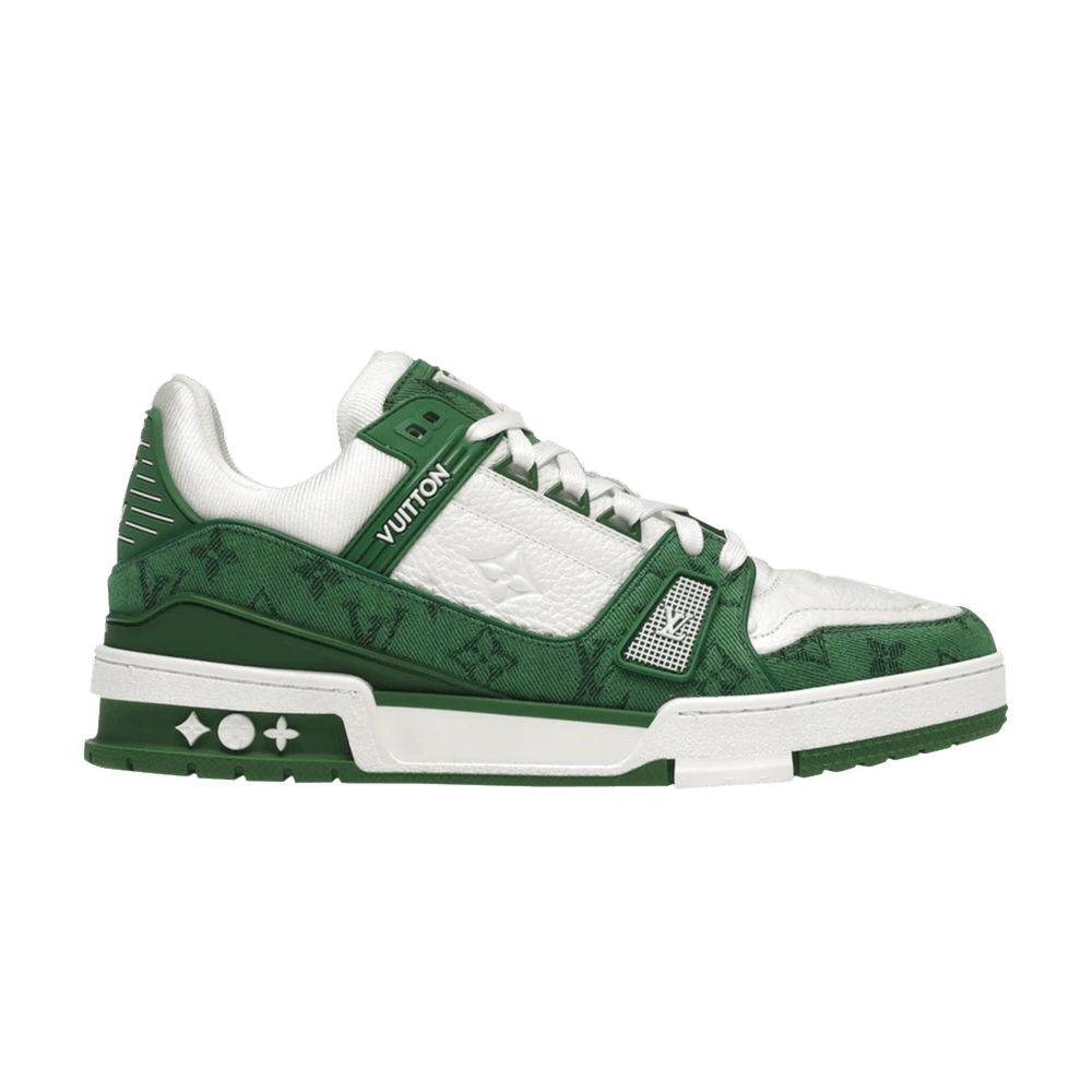 LV Trainer 'Green Monogram'