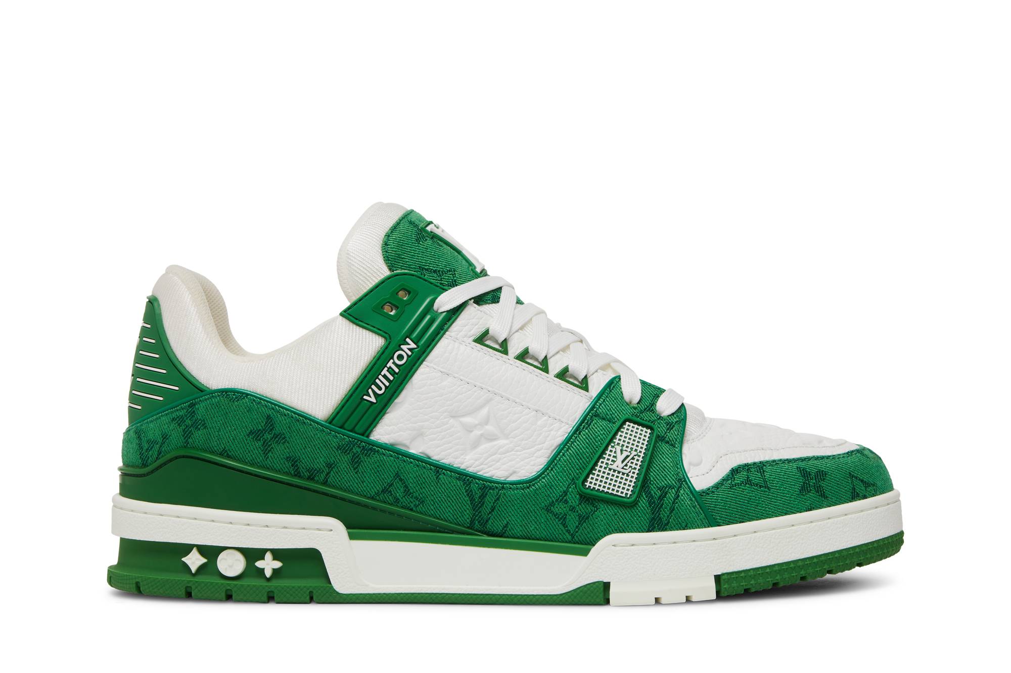 Buy Louis Vuitton Trainer 'Denim Monograma Verde' 1A9JHV