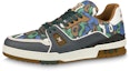 Buy Louis Vuitton Trainer 'Gris Verde Azul' 1AARYH