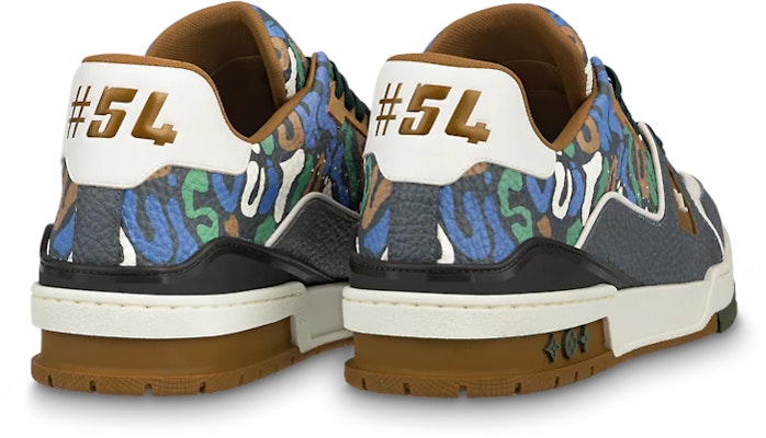 Louis Vuitton Trainer 'Gris Verde Azul' 1AARYH Shop Louis Vuitton Trainer 'Gris Verde Azul' 1AARYH