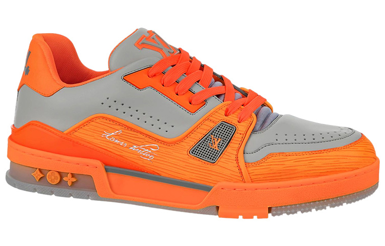 Order 루이비통 트레이너 그레이 오렌지 (Louis Vuitton Trainer Grey Orange) 1AA6T7