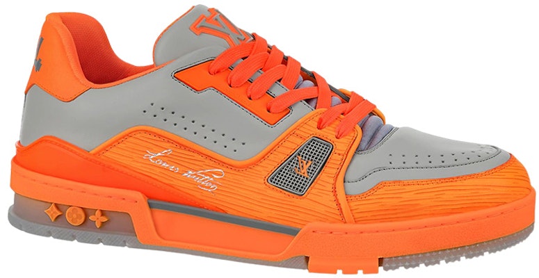 Louis Vuitton Trainer 'Grey Orange' 1AA6T7 Order Louis Vuitton Trainer 'Grey Orange' 1AA6T7